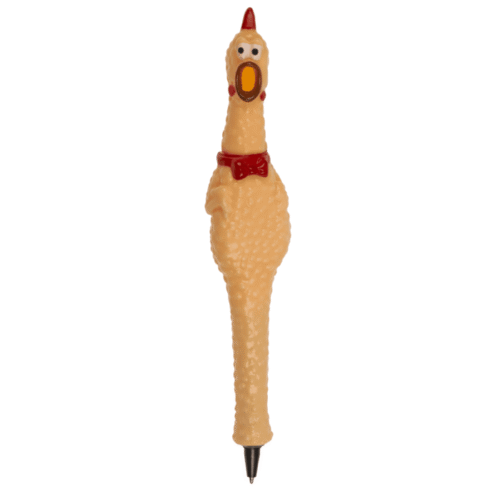 Rašiklis Klykiantis viščiukas 18,5 cm