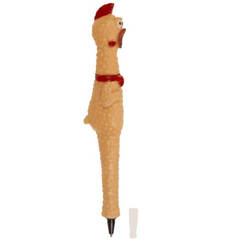Rašiklis Klykiantis viščiukas 18,5 cm