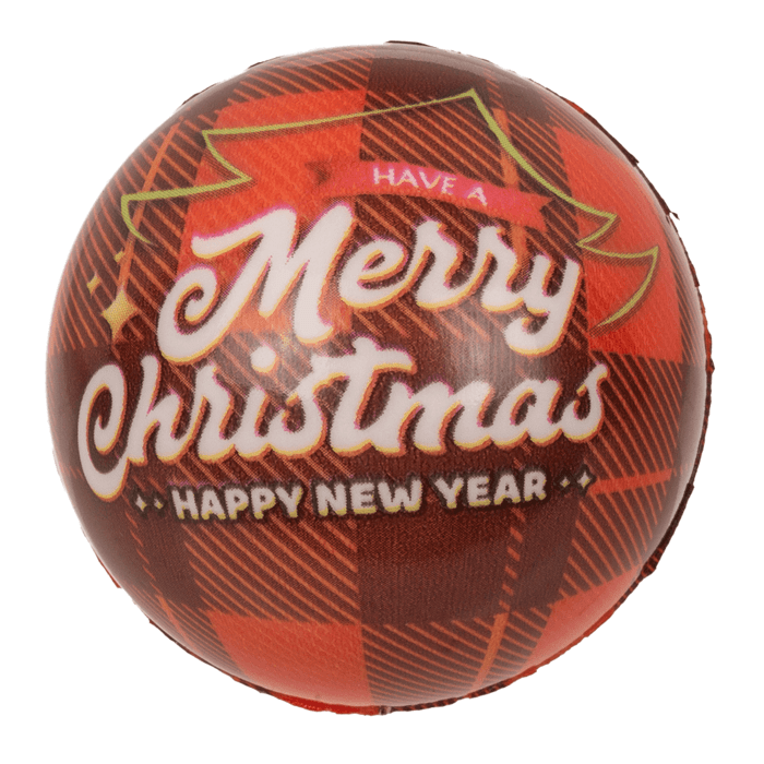 Kalėdinis minkštas kamuoliukas 6cm