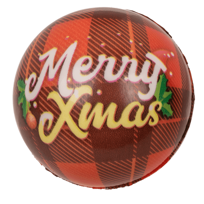 Kalėdinis minkštas kamuoliukas 6cm