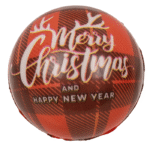 Kalėdinis minkštas kamuoliukas 6cm