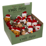 Kalėdinis pliušinis magnetukas 15cm