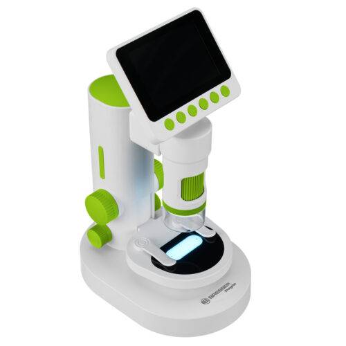 Mikroskopas su LCD Youngster, 4K nuotraukų įrašymas Full HD vaizdo įrašymas, ekrano dydis: 8,9 cm