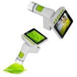 Mikroskopas su LCD Youngster, 4K nuotraukų įrašymas Full HD vaizdo įrašymas, ekrano dydis: 8,9 cm