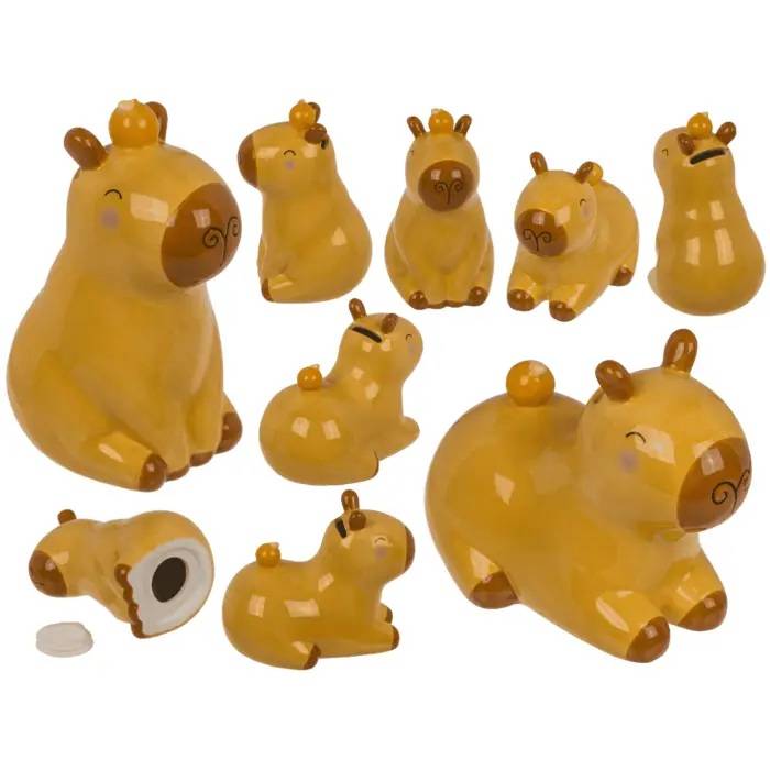 Taupyklė Kapibara keramikinė 15x9 cm