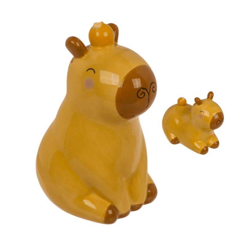 Taupyklė Kapibara keramikinė 15x9 cm