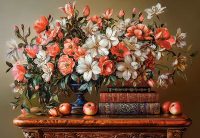 Dėlionė Gėlėtas vakaras 1000