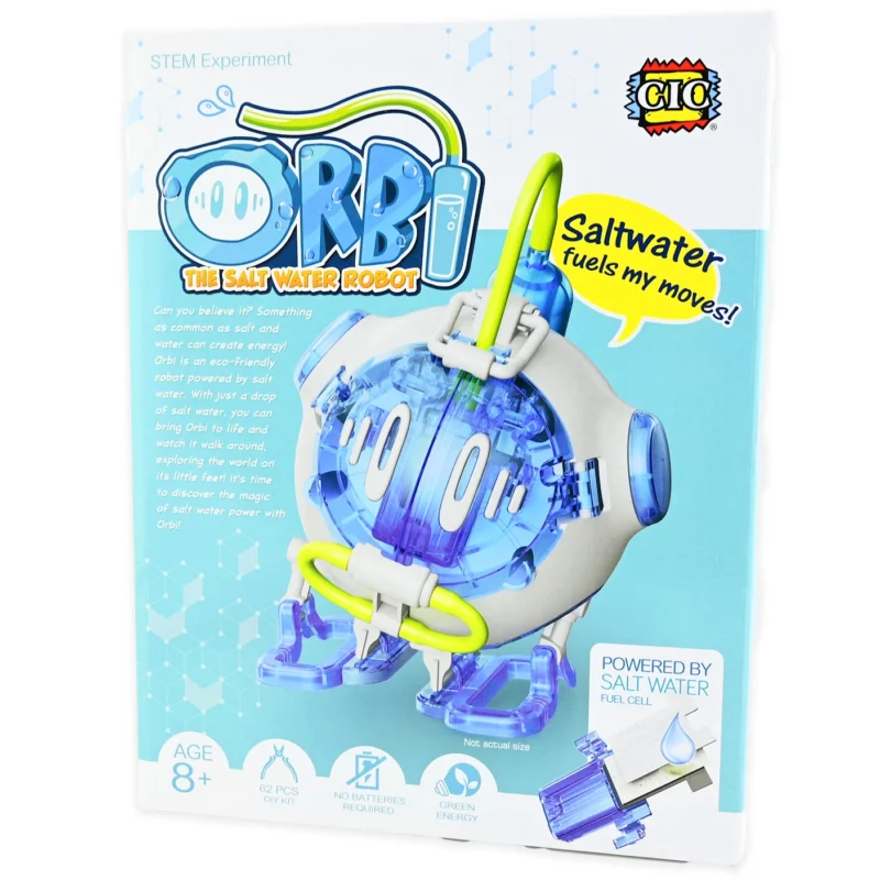 Konstruktorius robotas Orbi - sūraus vandens robotas 62 detalės