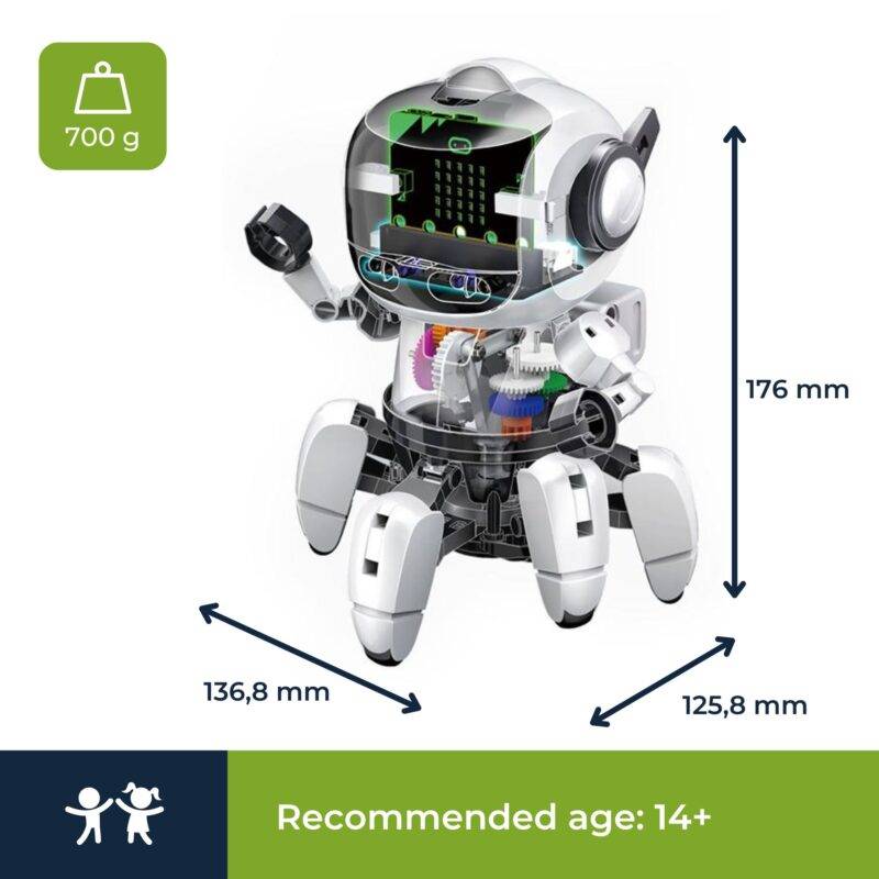 Programuojamas robotas Tobbie 2