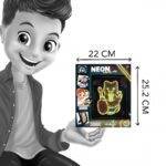 Kūrybinis rinkinys neoninis katinas Maneki-neko