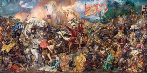 Dėlionė Žalgirio mūšis 4000