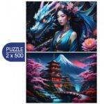 Dėlionė Japonijos dvasia 1000=500+500