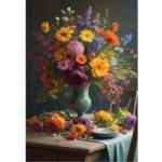 Dėlionė Gėlių puokštė vazoje