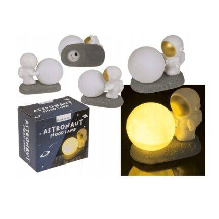 Lempa Astronautas LED su 3 valandų laikmačiu