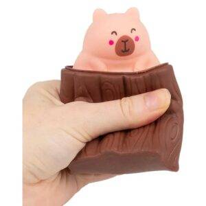 Antistresinis žaislas Kapibara kelme 6cm