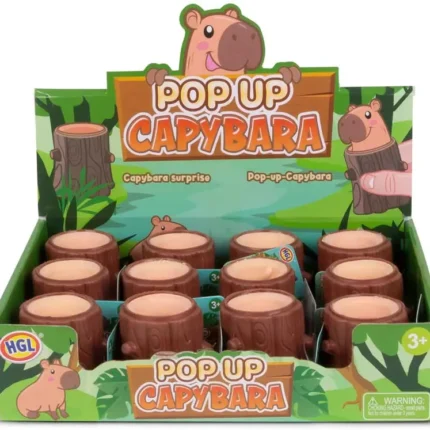 Antistresinis žaislas Kapibara kelme 6cm