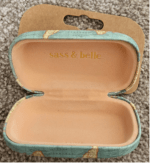 Akinių dėklas Vintage su žemėlapiu