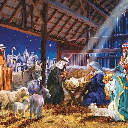 Dėlionė Gimimas 1000