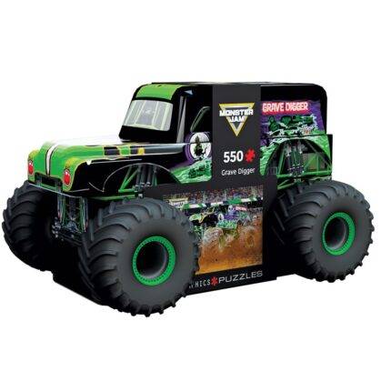 Dėlionė Monster jam metalinėje dėž. 550