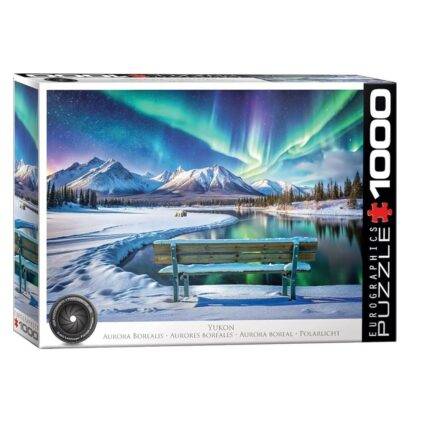Dėlionė Jukono šiaurės pašvaistė 1000