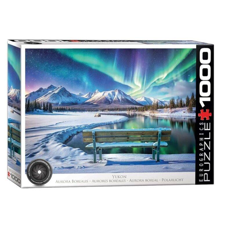 Dėlionė Jukono šiaurės pašvaistė 1000