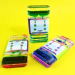 Dvispalvis skysčio laikrodis 6.5cm