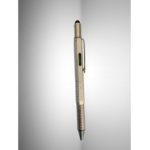 Daugiafunkcinis Tušinukas su gulsčiuku, liniuote (cm ir coliai), telefono lietikliu, dviejų rūšių atsuktuvai. 15cm