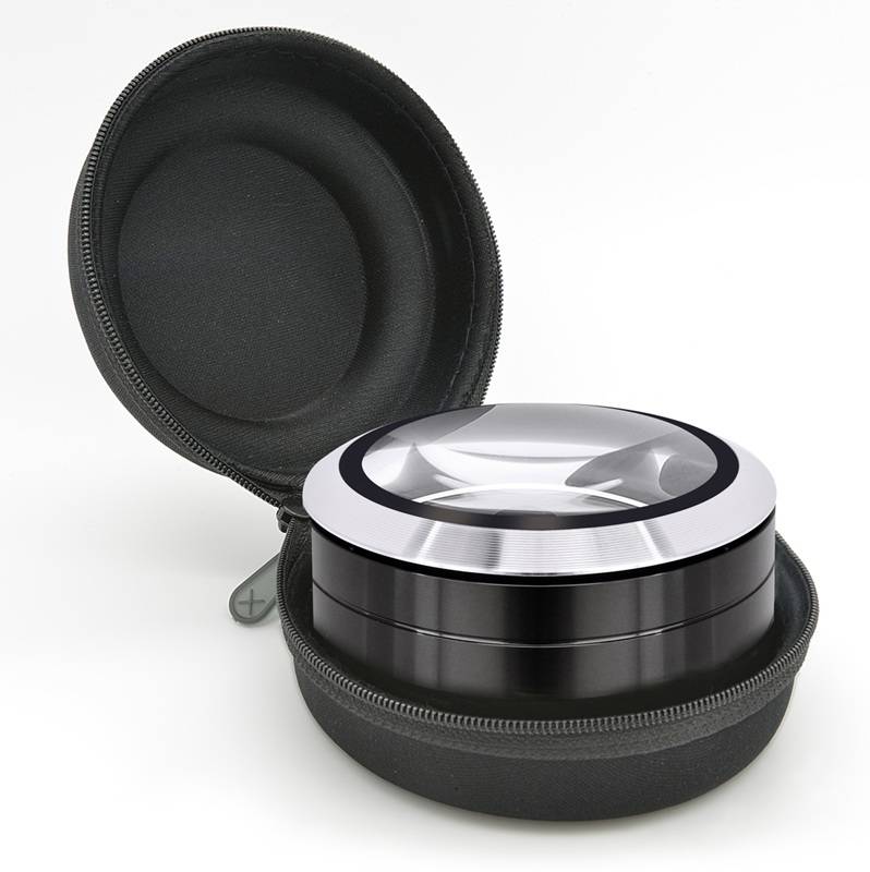 Padidinamasis stiklas 5x artinimas, 7cm