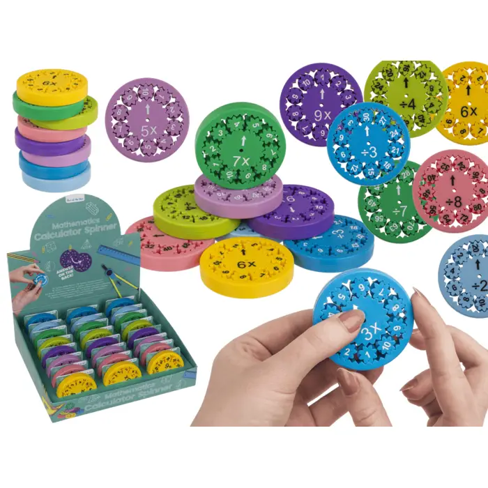 Matematikos mokymosi priemonė-spineris 5,5cm