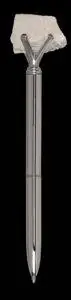 Tušinukas Chakros kristalai 15cm. Metalas+akmuo/kristalas