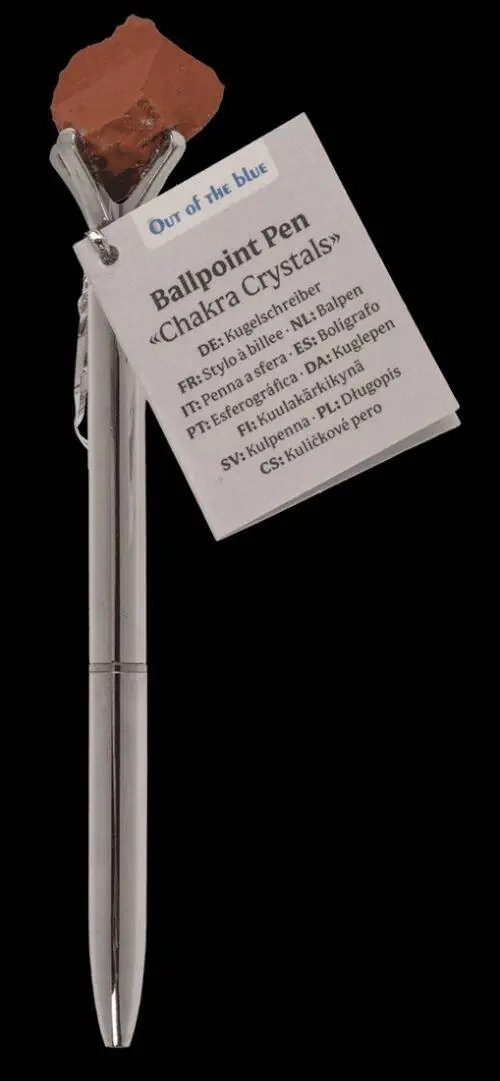 Tušinukas Chakros kristalai 15cm. Metalas+akmuo/kristalas
