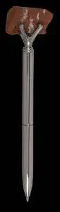 Tušinukas Chakros kristalai 15cm. Metalas+akmuo/kristalas