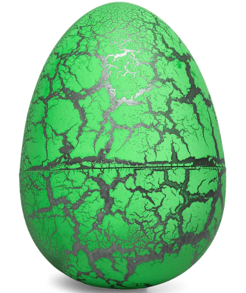 Augantis dinozauras GIANT kiaušinyje 21cm