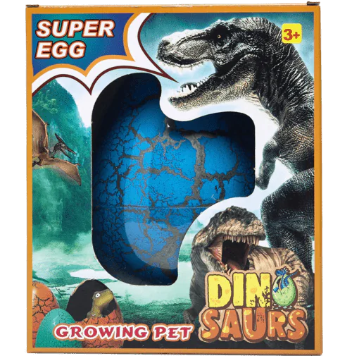 Augantis dinozauras GIANT kiaušinyje 21cm