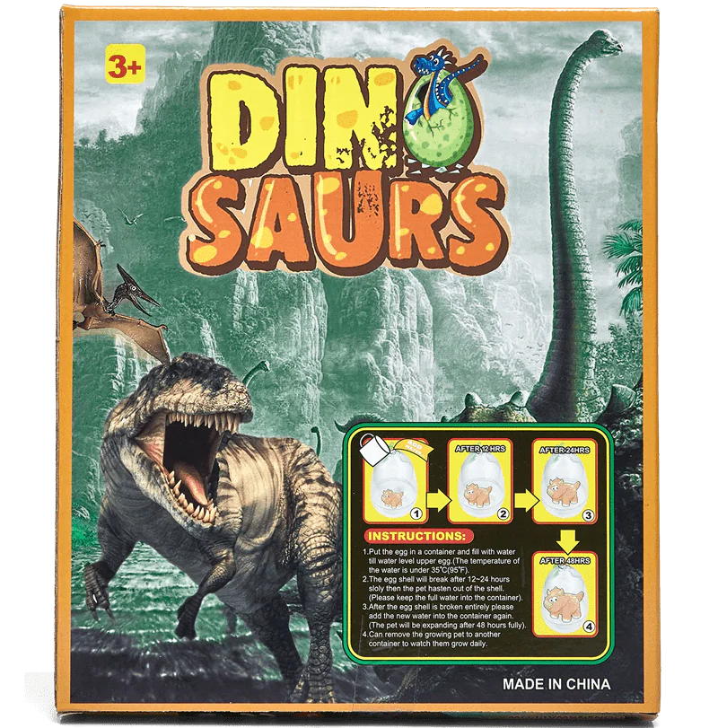Augantis dinozauras GIANT kiaušinyje 21cm