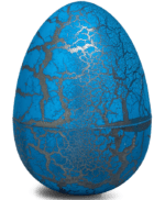 Augantis dinozauras GIANT kiaušinyje 21cm