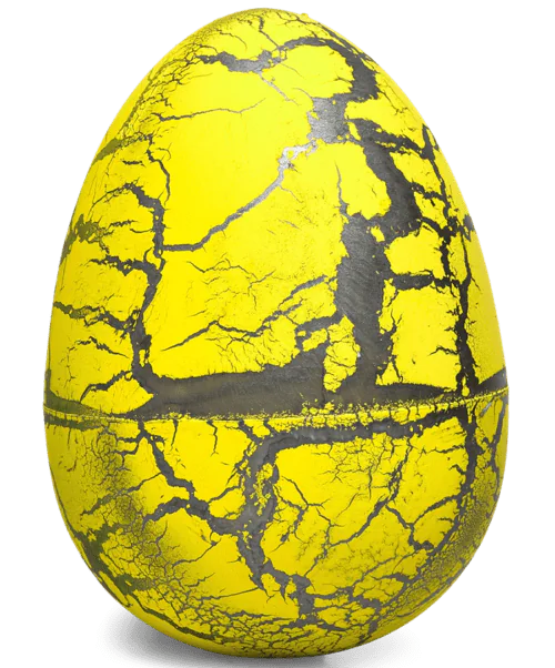 Augantis dinozauras GIANT kiaušinyje 21cm