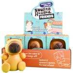 Antistresinis žaislas Kapibara su pripučiama galva 10cm