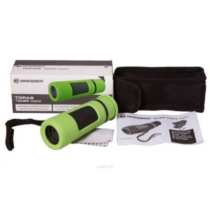 Monoklis 10x25 Tomas Mono žalias