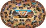 Dėlionė Monster Jam - milžiniška grindų dėlionė 61 x 99 cm