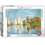 Dėlionė Regatos Argenteuil trasoje (Regattas at Argenteuil). Claude Monet 1000