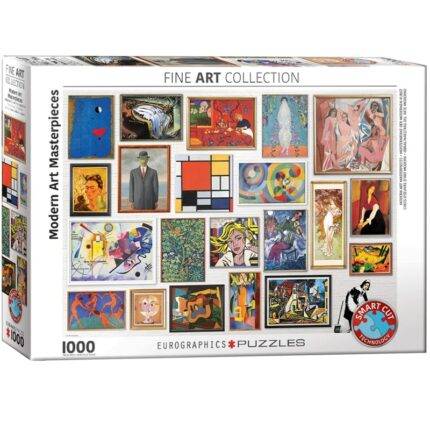 Dėlionė Modernaus meno šedevrai 1000