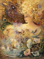 Dėlionė Kristalų užkalbėjimas 2000. Josephine Wall (Crystal of Enchantment III)