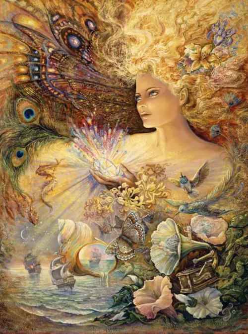 Dėlionė Kristalų užkalbėjimas 2000. Josephine Wall (Crystal of Enchantment III)