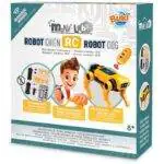 Konstruktorius Šuo robotas 14cm su pulteliu