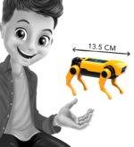 Konstruktorius Šuo robotas 14cm su pulteliu