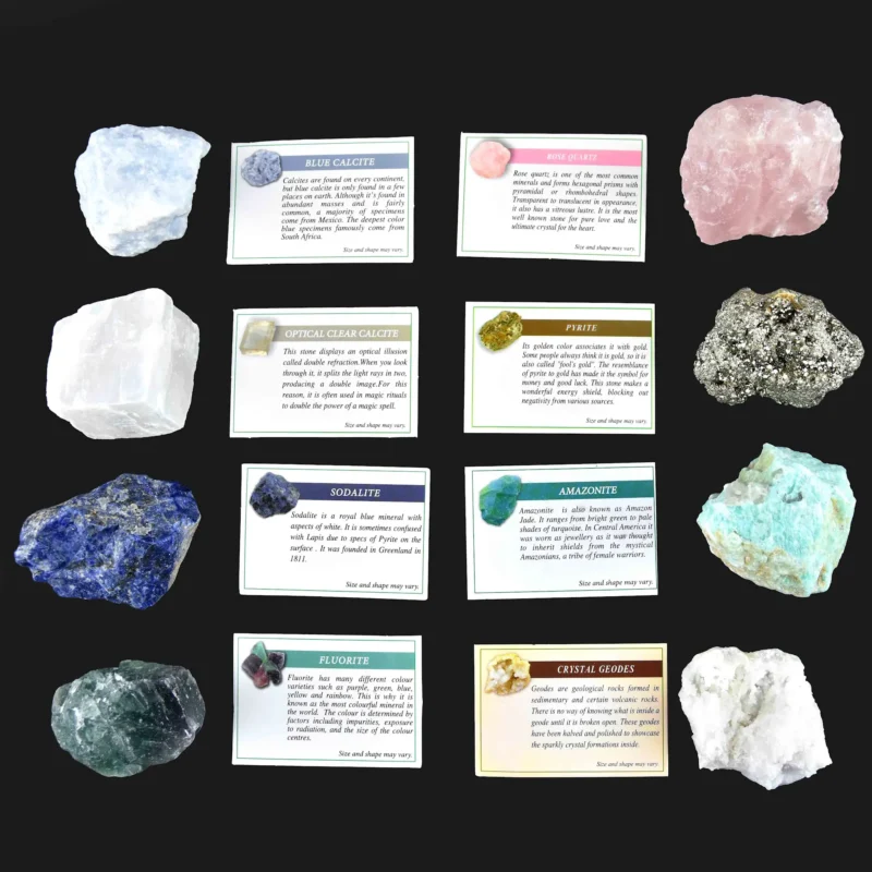 7300009508914 1 Mineralų asorti: 4-5cm 8 rūšių akmenys (parduodami po vieną)