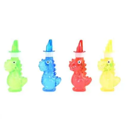 Muilo burbulai dinozauro buteliuke su švilpuku 150ml