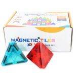 Magnetiniai blokeliai 60 vienetų