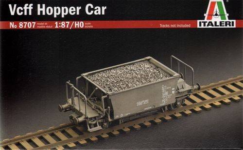 Klijuojamas plastikinis modelis Vcff Hopper Car ITALERI 1/87